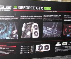 Видеокарта ASUS GeForce GTX 1060 6G, DUAL-GTX1060-O6G