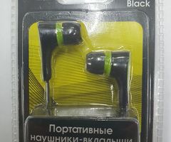 Портативные наушники - вкладыши RH - 012 Black