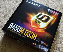 Материнская плата GIGABYTE B450M DS3H (AM4, mATX)