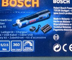 Отвертка аккумуляторная Bosch GO kit (0.601.9H2.021)