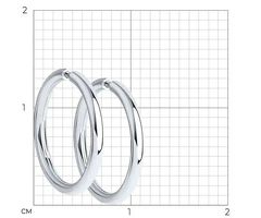 Ювелирные серьги из серебра 925 пробы