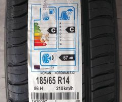 Шина Nokian Tyres Nordman SX2 185-65 R14 86H, летняя