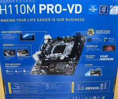 Материнская плата MSI H110M PRO-VD (LGA1151, microATX)